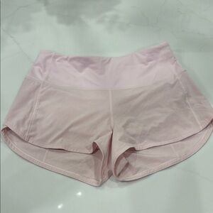 lululemon athletica Pink Athletic Shorts Speed Up High-Rise Lined Short 2.5”